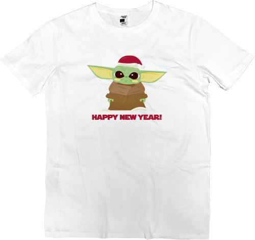 Kids' Premium T-Shirt - Новогодний BABY YODA - Mfest