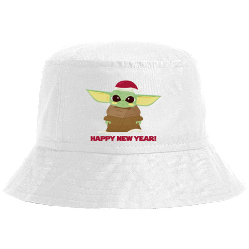 Панама - Новогодний BABY YODA - Mfest