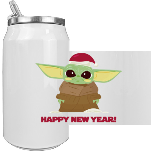 Aluminum Can - Новогодний BABY YODA - Mfest