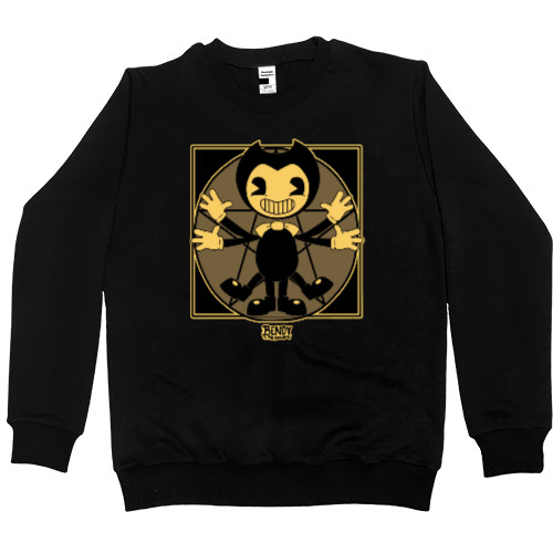 Men’s Premium Sweatshirt - Bendy and the Ink Machine принт 2 - Mfest