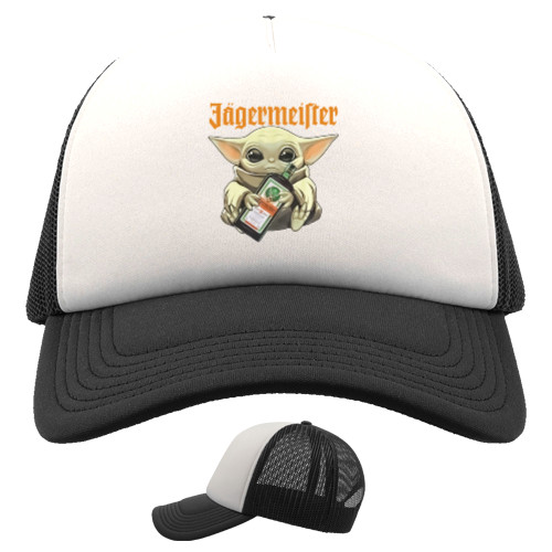 Trucker Cap - BABY YODA Yegermester - Mfest