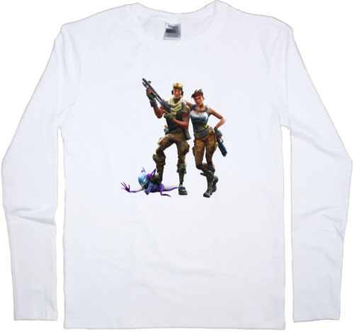 Men's Longsleeve Shirt - Fortnite Персонажи 2 - Mfest