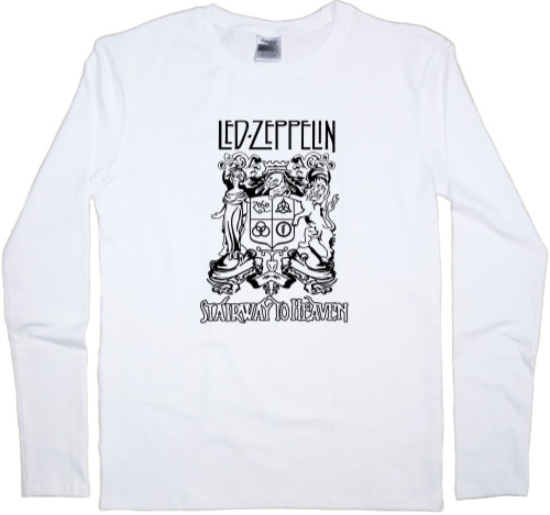 Men's Longsleeve Shirt - Led Zeppelin принт 15 - Mfest