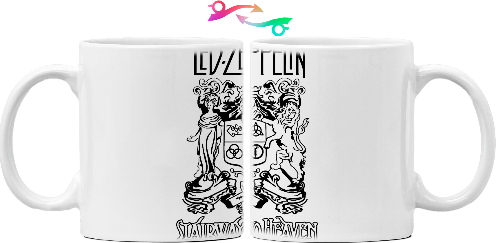 Mug - Led Zeppelin принт 15 - Mfest