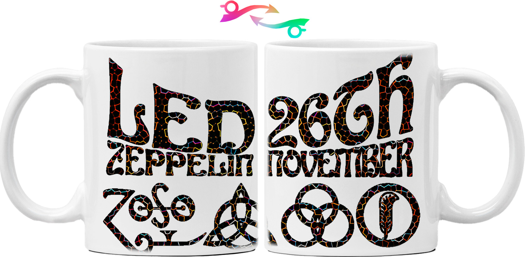 Led Zeppelin принт 9