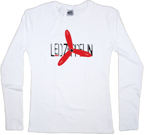 Women's Longsleeve Shirt - Led Zeppelin принт 7 - Mfest