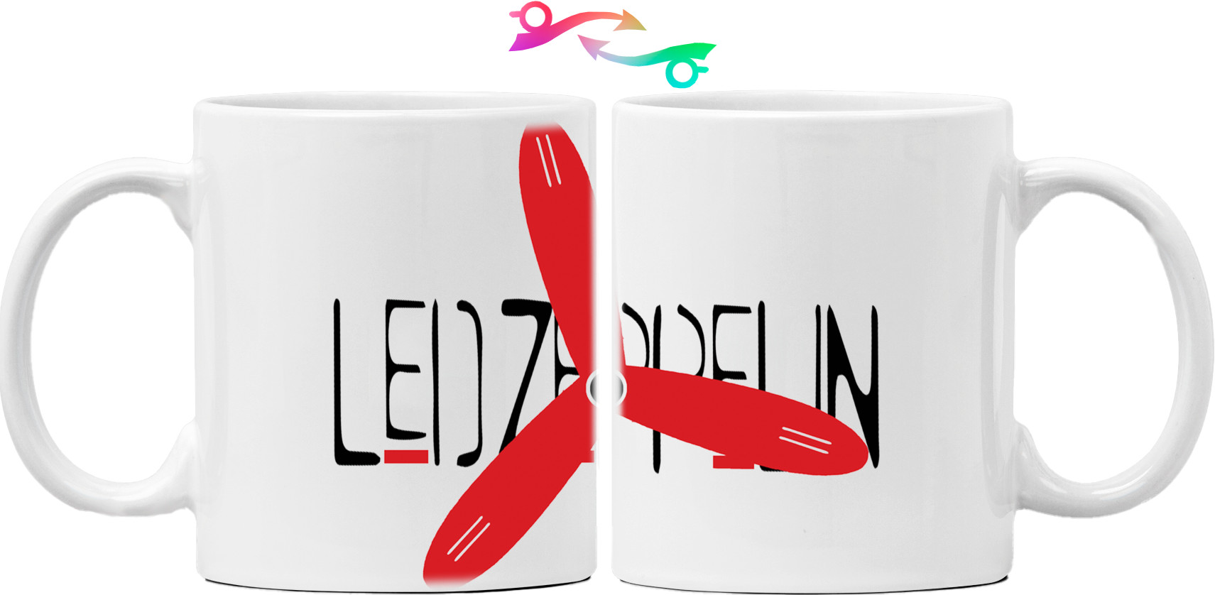 Led Zeppelin принт 7