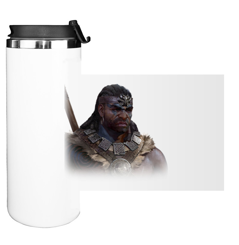 Water Bottle on Tumbler - Diablo IV Герой 3 - Mfest