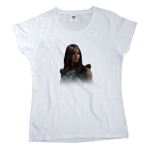 Women's T-shirt Fruit of the loom - Diablo IV Герой 2 - Mfest