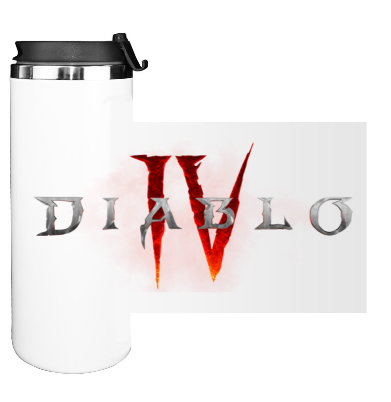 Water Bottle on Tumbler - Diablo 4 - Mfest