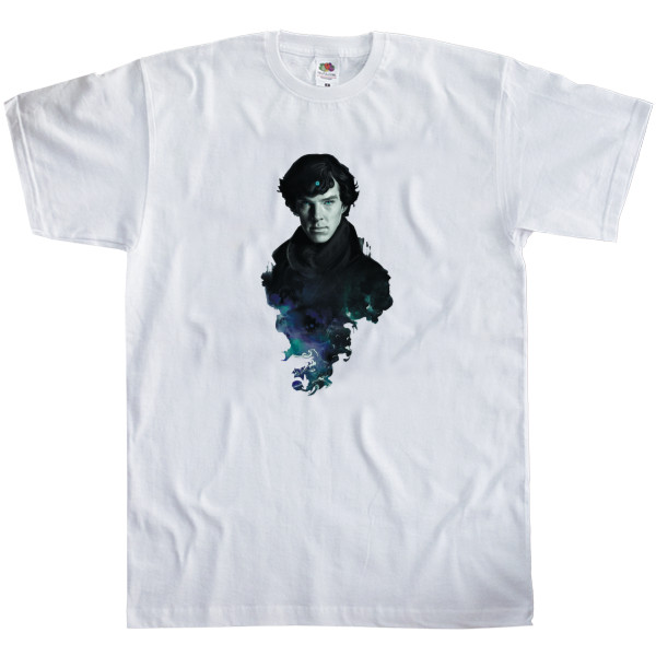 Men's T-Shirt Fruit of the loom - Sherlock Holmes 5 - Mfest