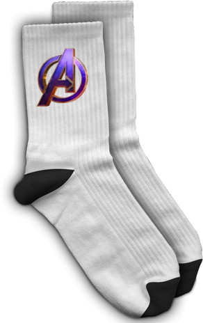 Socks - Avengers Лого - Mfest