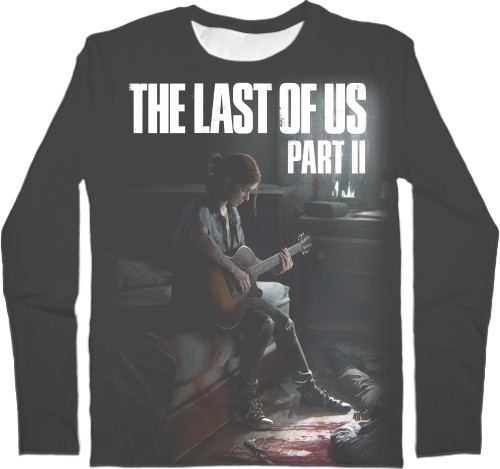 Men's Longsleeve Shirt 3D - The Last of Us Part II Арт - Mfest