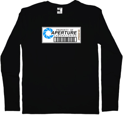 Men's Longsleeve Shirt - Portal Aperture laboratories - Mfest