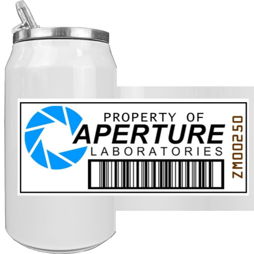 Aluminum Can - Portal Aperture laboratories - Mfest