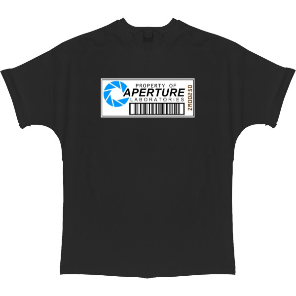 T-shirt Oversize - Portal Aperture laboratories - Mfest