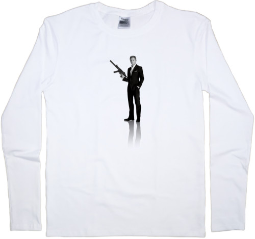 Men's Longsleeve Shirt - Джеймс Бонд Дэниел Крейг - Mfest