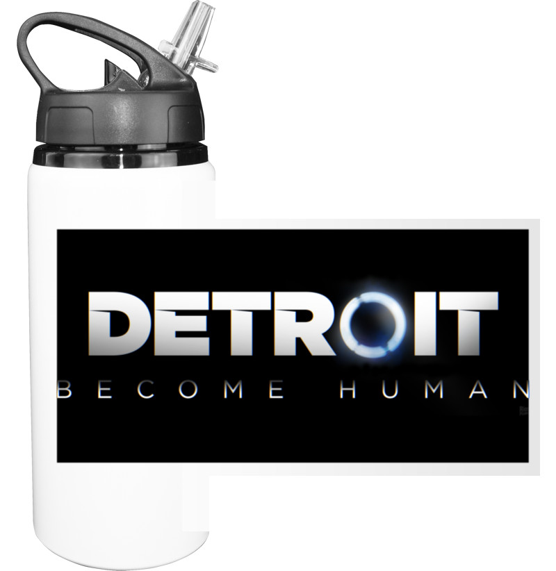 Бутылка для воды - Detroit: Become Human Лого - Mfest