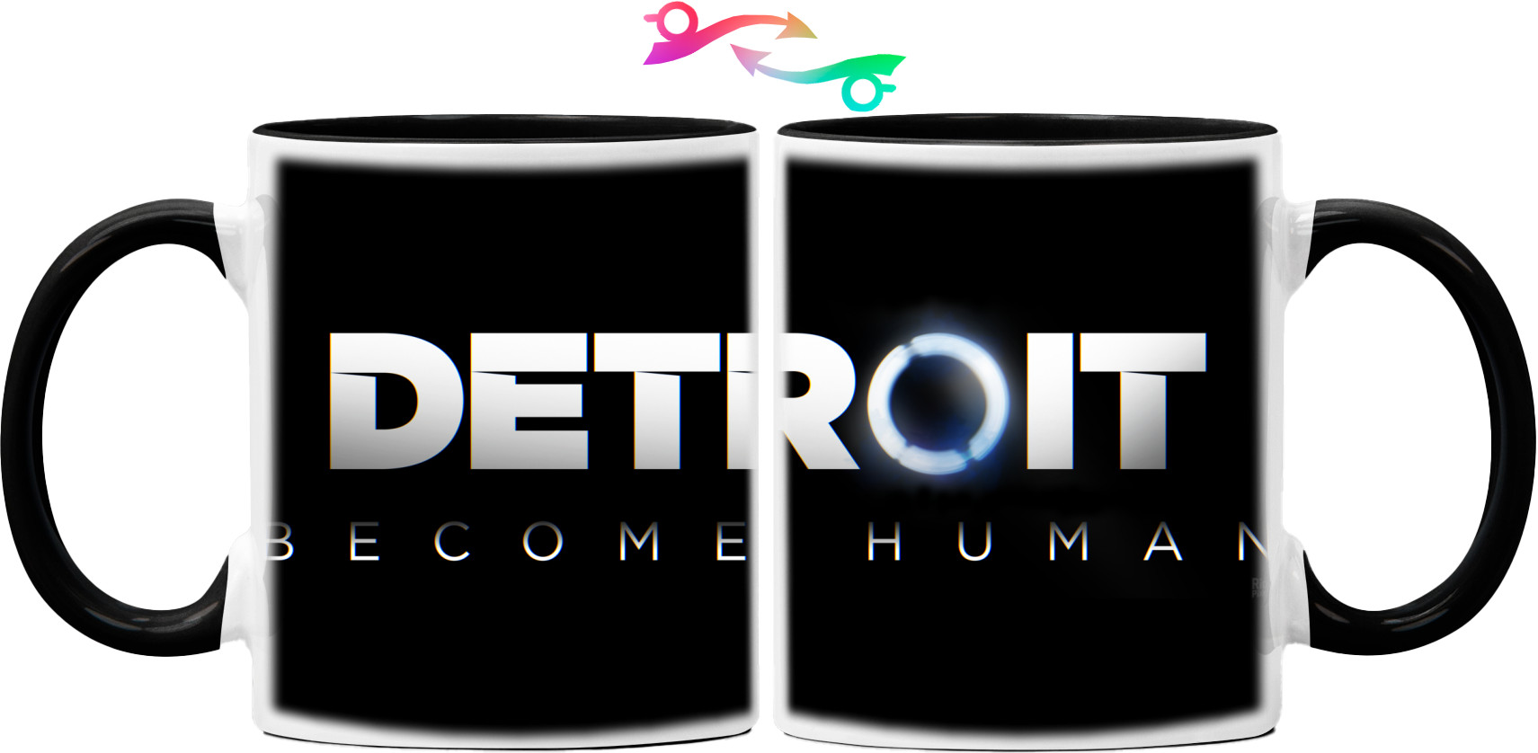 Кружка - Detroit: Become Human Лого - Mfest