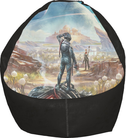 Bean Bag Chair - The Outer Worlds Арт - Mfest