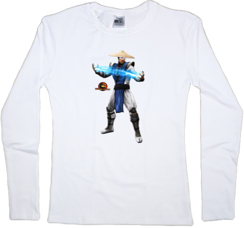 Women's Longsleeve Shirt - Mortal Kombat Райдэн - Mfest