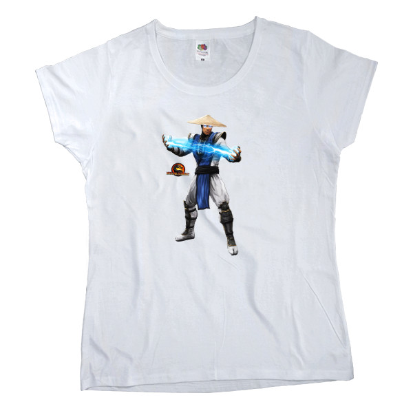 Women's T-shirt Fruit of the loom - Mortal Kombat Райдэн - Mfest