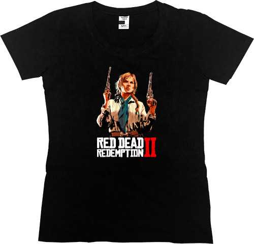 Women's Premium T-Shirt - Red Dead Redemption 2 Сэди Адлер - Mfest