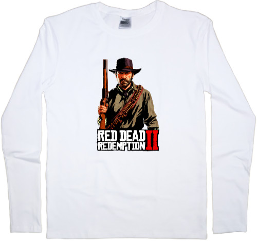 Men's Longsleeve Shirt - Red Dead Redemption 2 Артур Морган - Mfest