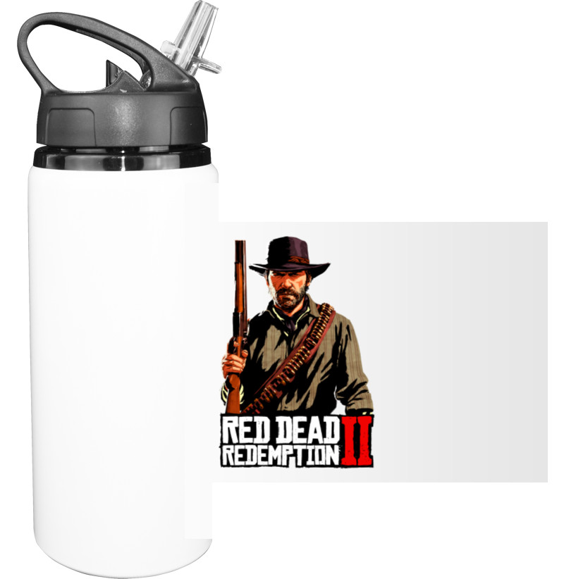 Sport Water Bottle - Red Dead Redemption 2 Артур Морган - Mfest