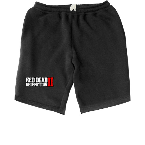 Men's Shorts - red dead redemption 2 лого - Mfest