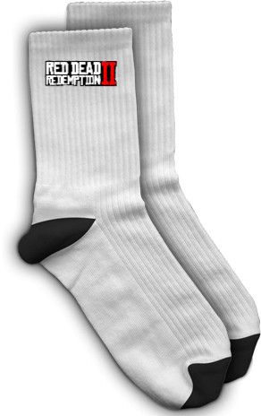 Socks - red dead redemption 2 лого - Mfest