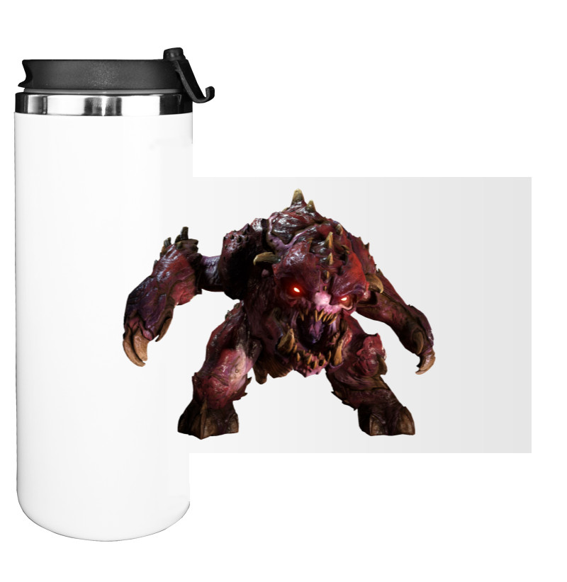 Water Bottle on Tumbler - Doom Монстр - Mfest