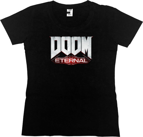 Футболка Преміум Жіноча - Doom Eternal - Mfest