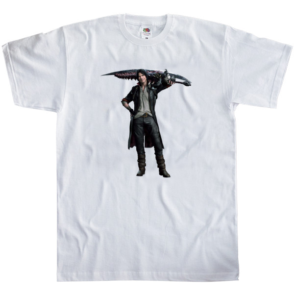 Kids' T-Shirt Fruit of the loom - devil may cry 5 Данте - Mfest