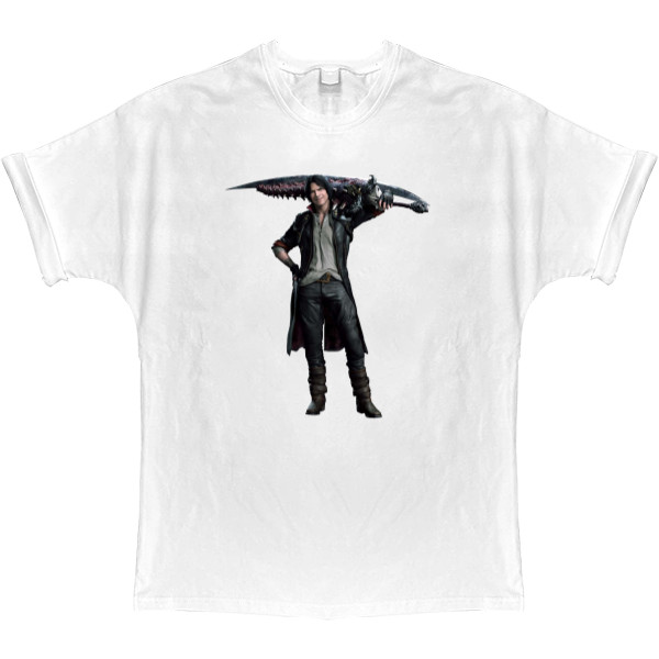 T-shirt Oversize - devil may cry 5 Данте - Mfest