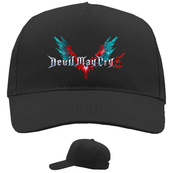 Baseball Caps - 5 panel - devil may cry 5 лого - Mfest