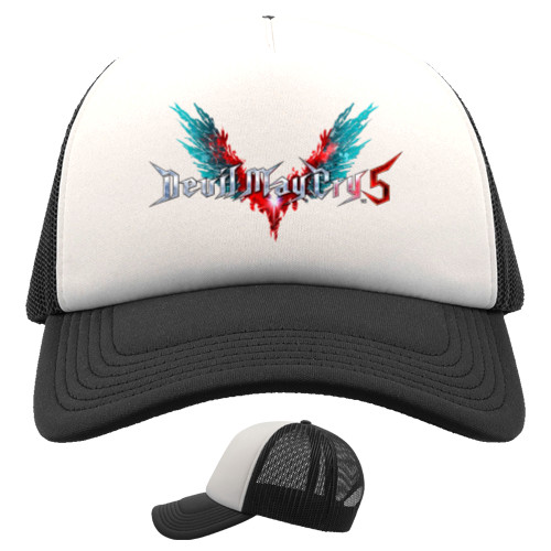 Trucker Cap - devil may cry 5 лого - Mfest