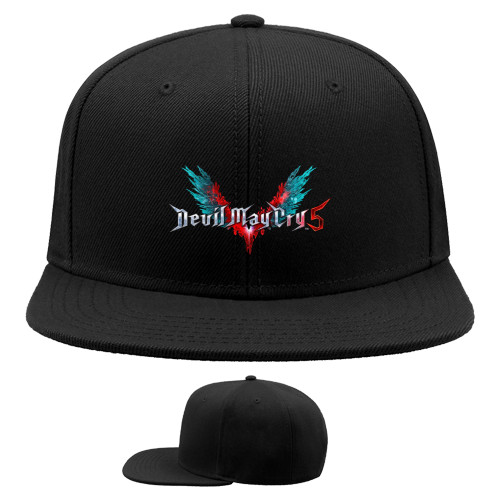 Snapback Baseball Cap - devil may cry 5 лого - Mfest