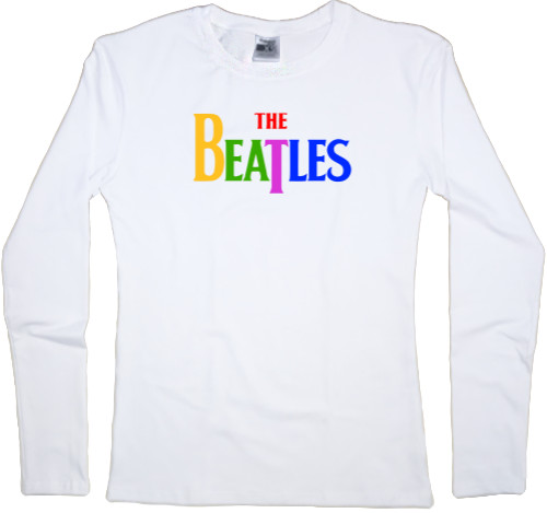 Women's Longsleeve Shirt - The Beatles Лого - Mfest