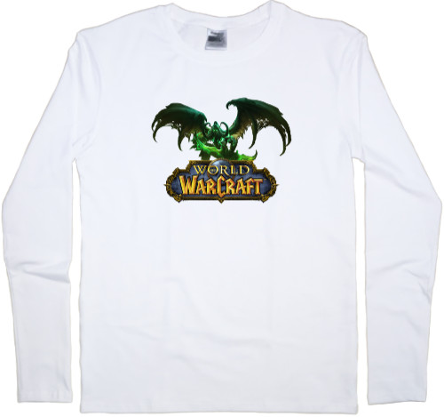 Men's Longsleeve Shirt - World of warcraft Иллидан - Mfest