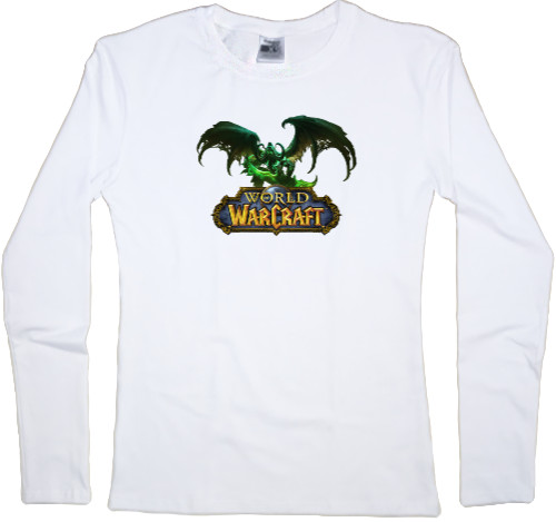 Women's Longsleeve Shirt - World of warcraft Иллидан - Mfest