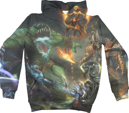 Unisex Hoodie 3D - Великая Война - Mfest