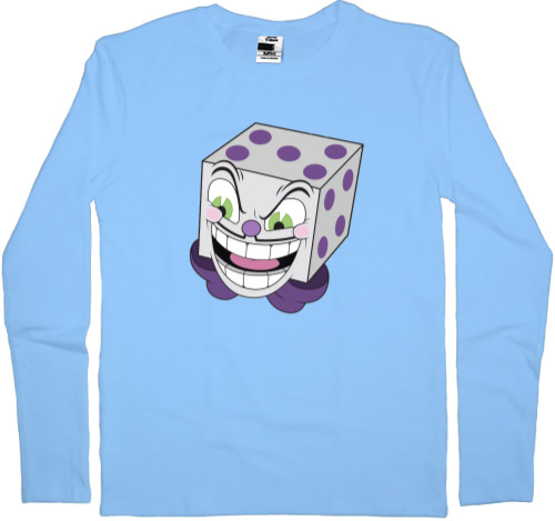 Men's Longsleeve Shirt - Cuphead King Dice - Mfest