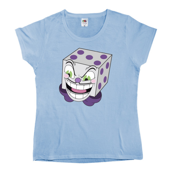 Women's T-shirt Fruit of the loom - Cuphead King Dice - Mfest