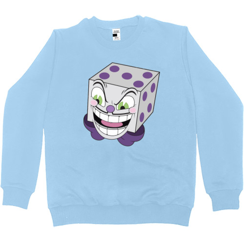 Kids' Premium Sweatshirt - Cuphead King Dice - Mfest