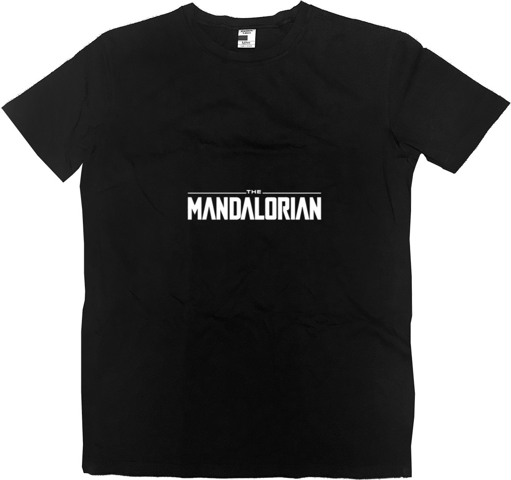 Men’s Premium T-Shirt - Мандалорец Лого - Mfest