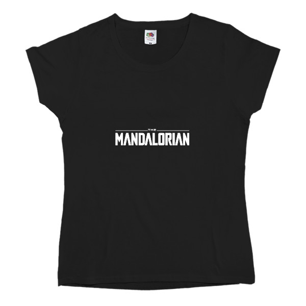 Women's T-shirt Fruit of the loom - Мандалорец Лого - Mfest