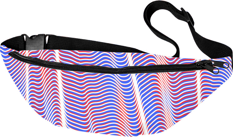 Fanny Pack 3D - Волны - Mfest