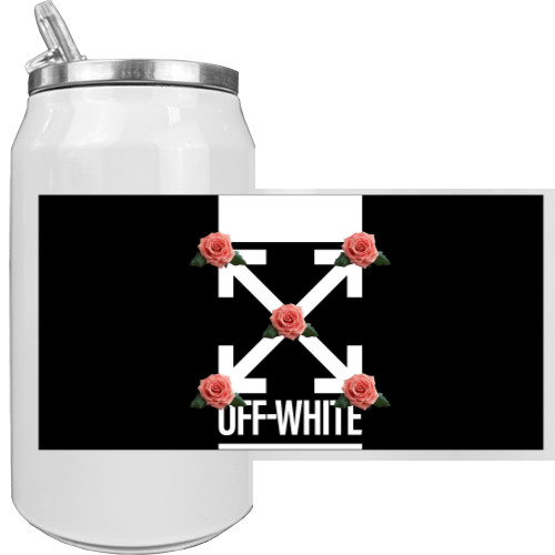 Aluminum Can - Off White (розы) - Mfest