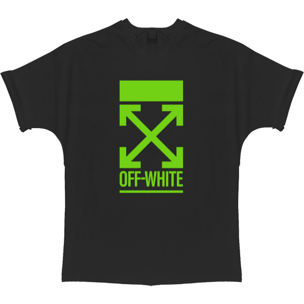 T-shirt Oversize - Off White (зеленый) - Mfest